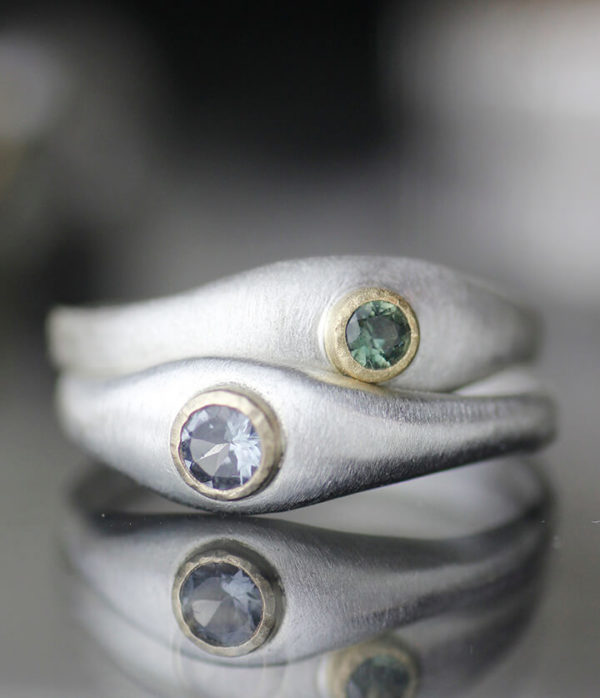 dune HERS HERS emerals and grey spinel set