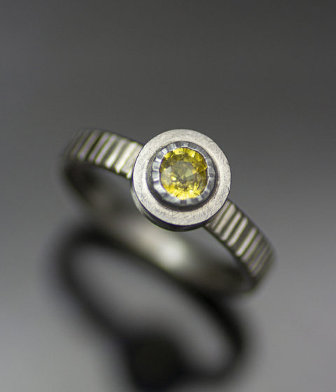 sun breaker yellow sapphire ring diagonal