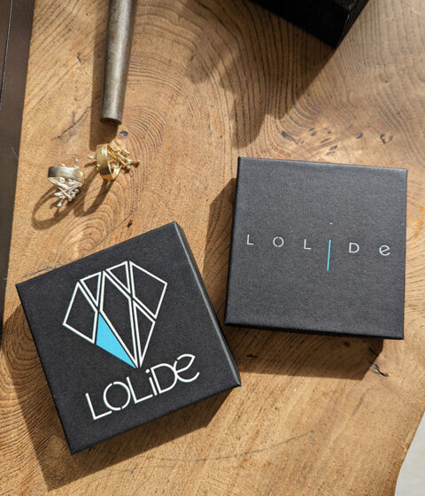 LOLiDE unique modern nonbinary engagement rings and wedding bands